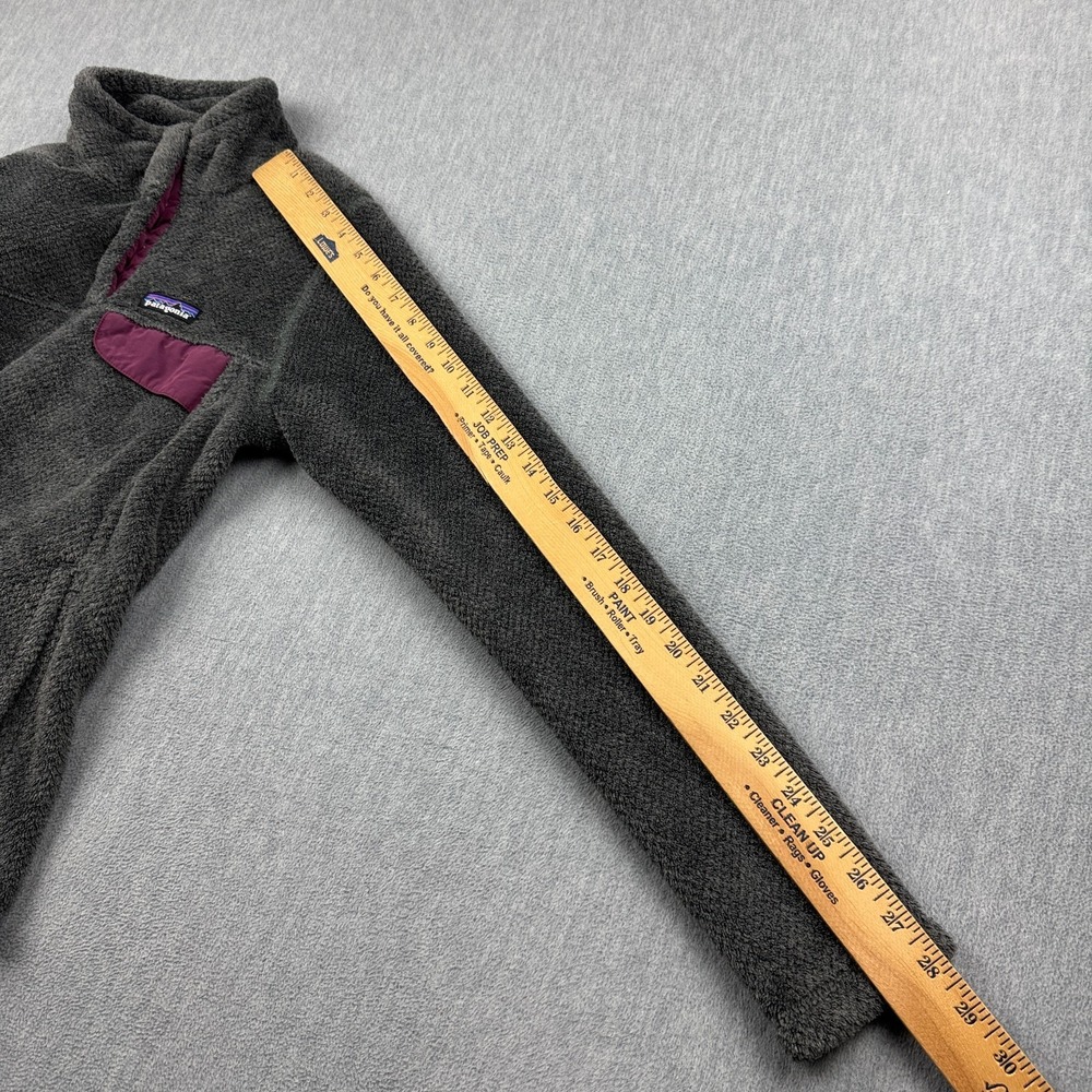 Patagonia Pullover Women Small Gray Re-Tool Snap-T Fleece Outdoor Cozy Top 25443 - Picture 9 of 13
